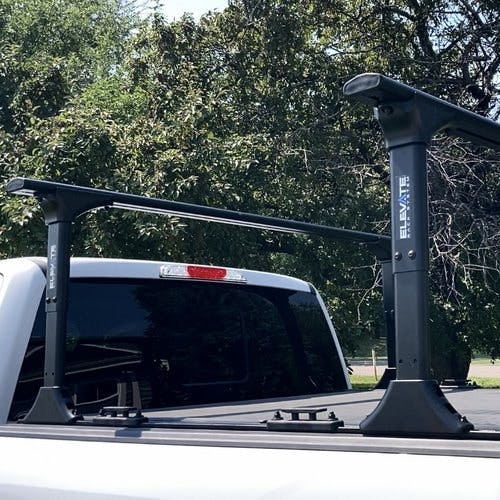 Elevate Height Adjustable Aluminum Truck Rack With TS Rails 4