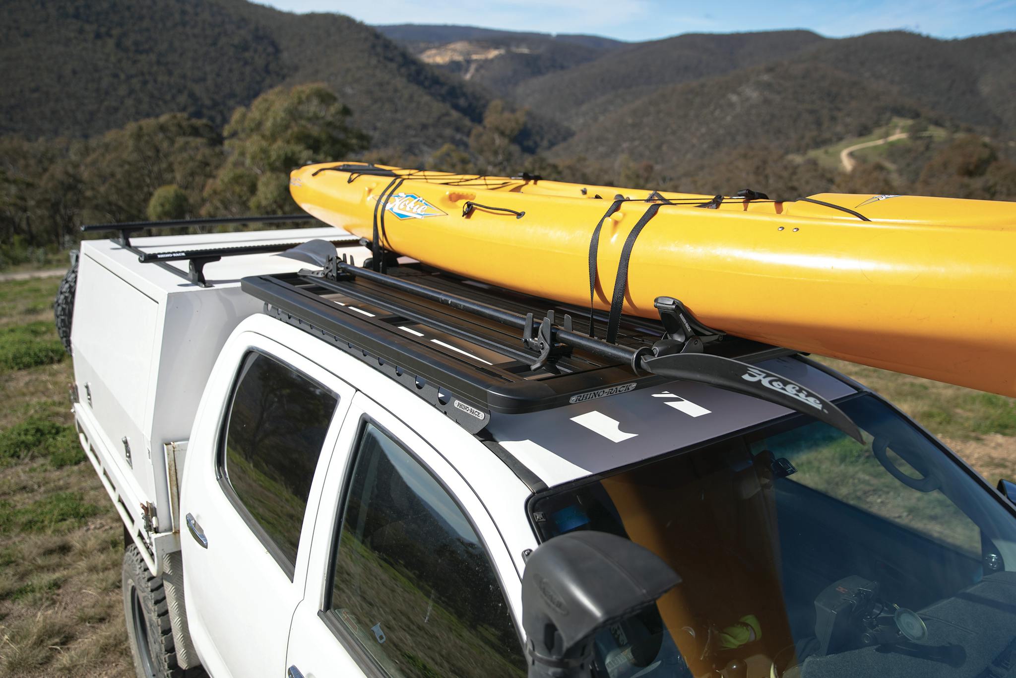 Rhino Hull-Style Kayak Racks