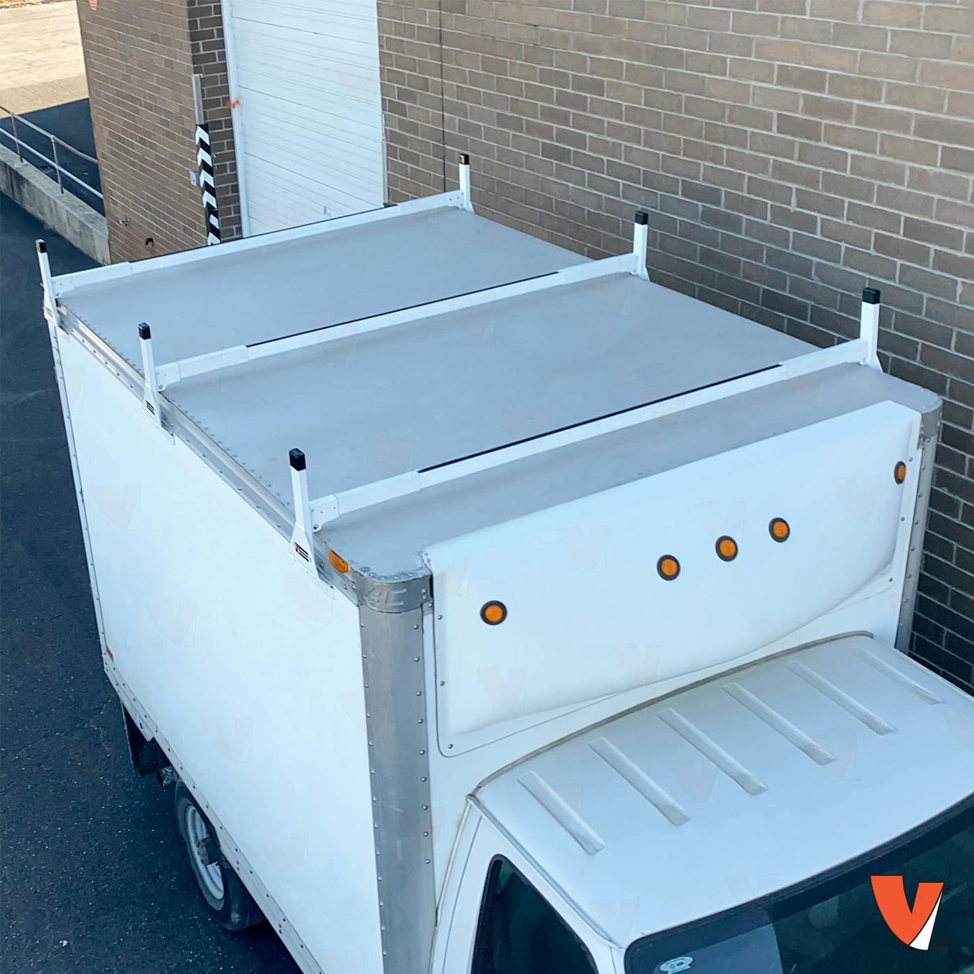Vantech H1 Box Truck Aluminum Rack System - Side Mount 4
