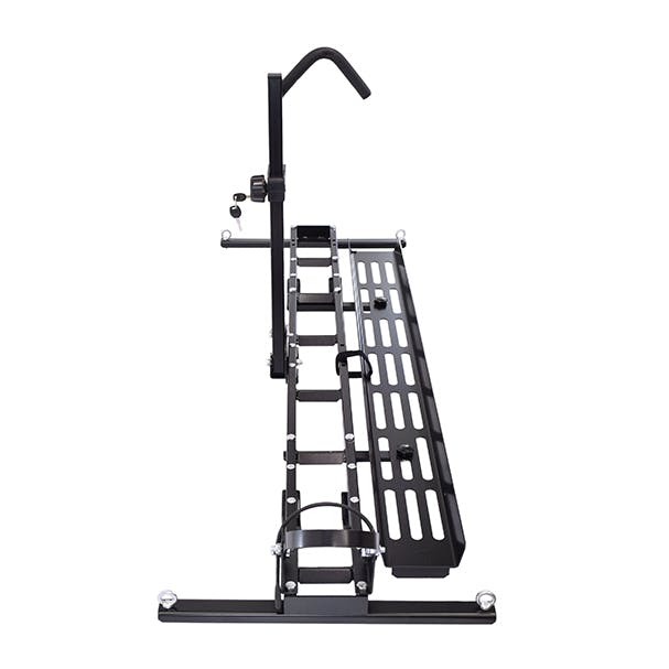 Malone MPG2102 E-Bike Trailer Rack with Loading Ramp Front View
