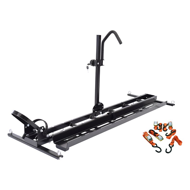 Malone MPG2102 E-Bike Trailer Rack with Loading Ramp and Straps