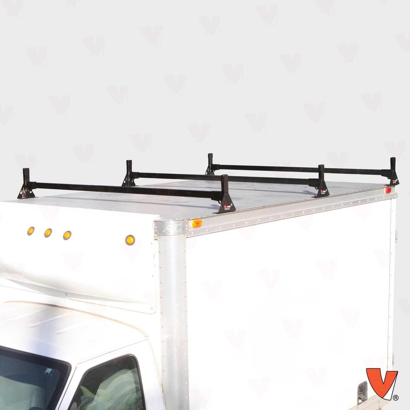 Vantech H1 Box Truck Aluminum Rack System - Top Mount 3