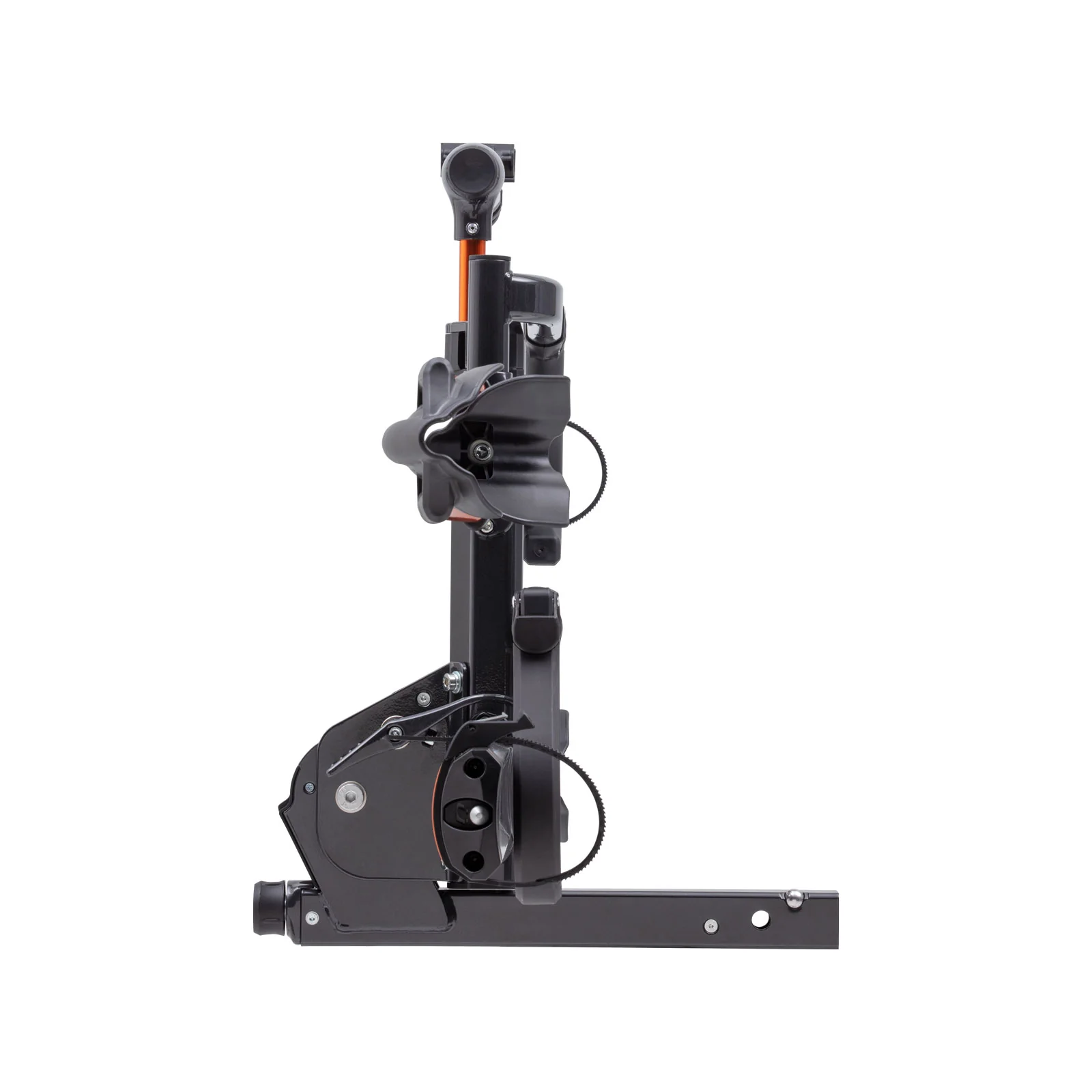 Kuat NV 2.0 Platfom Hitch Mounted Bike Rack Grey/Orange Side View