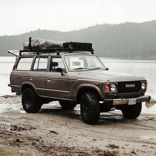 Front Runner KRTL033L Slimline II Roof Rack - Toyota Land Cruiser 60 and 80 Series 5