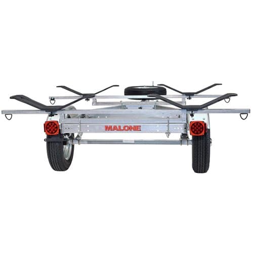 Malone MicroSport LowBed Kayak Trailer, 2 MegaWing Package 7