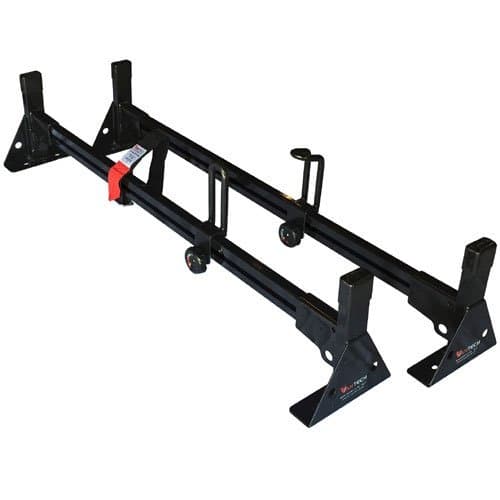 Vantech H1 Truck Cap Rack - 42" 2 Bar Aluminum Ladder Rack H1093 6