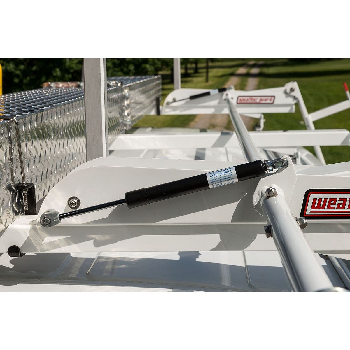 WeatherGuard 2271-3-01 EZGLIDE2 Drop-Down Ladder Rack El Struts
